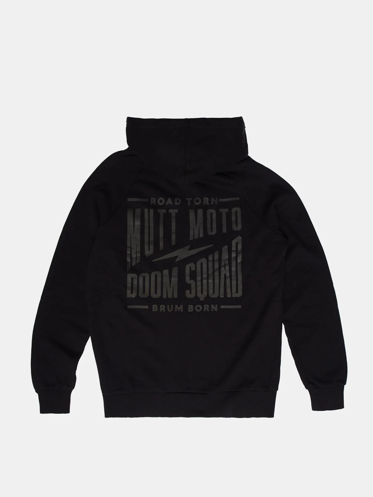 Mutt Road Torn Zip Hoodie